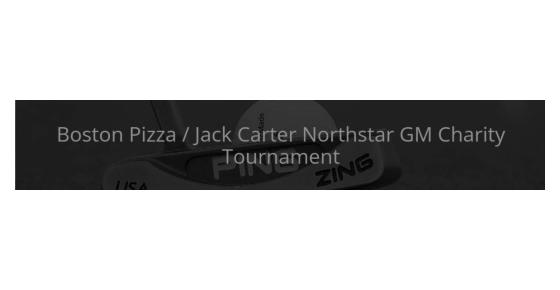 Logo for Boston Pizza Northstar Charity Golf Tournament