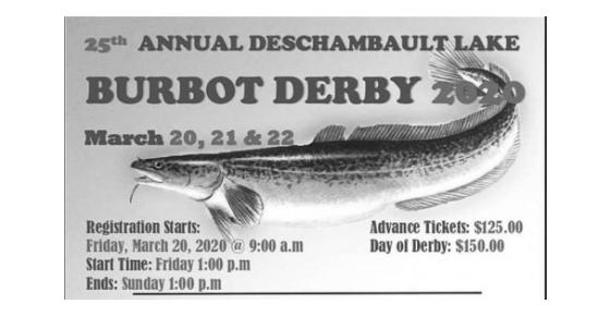 Logo for Deschambault Lake Fish Derby