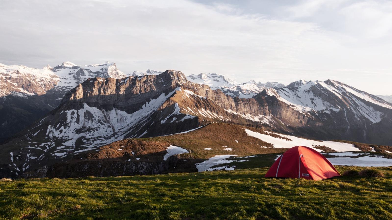 Geologic Camp in the BC Mountains