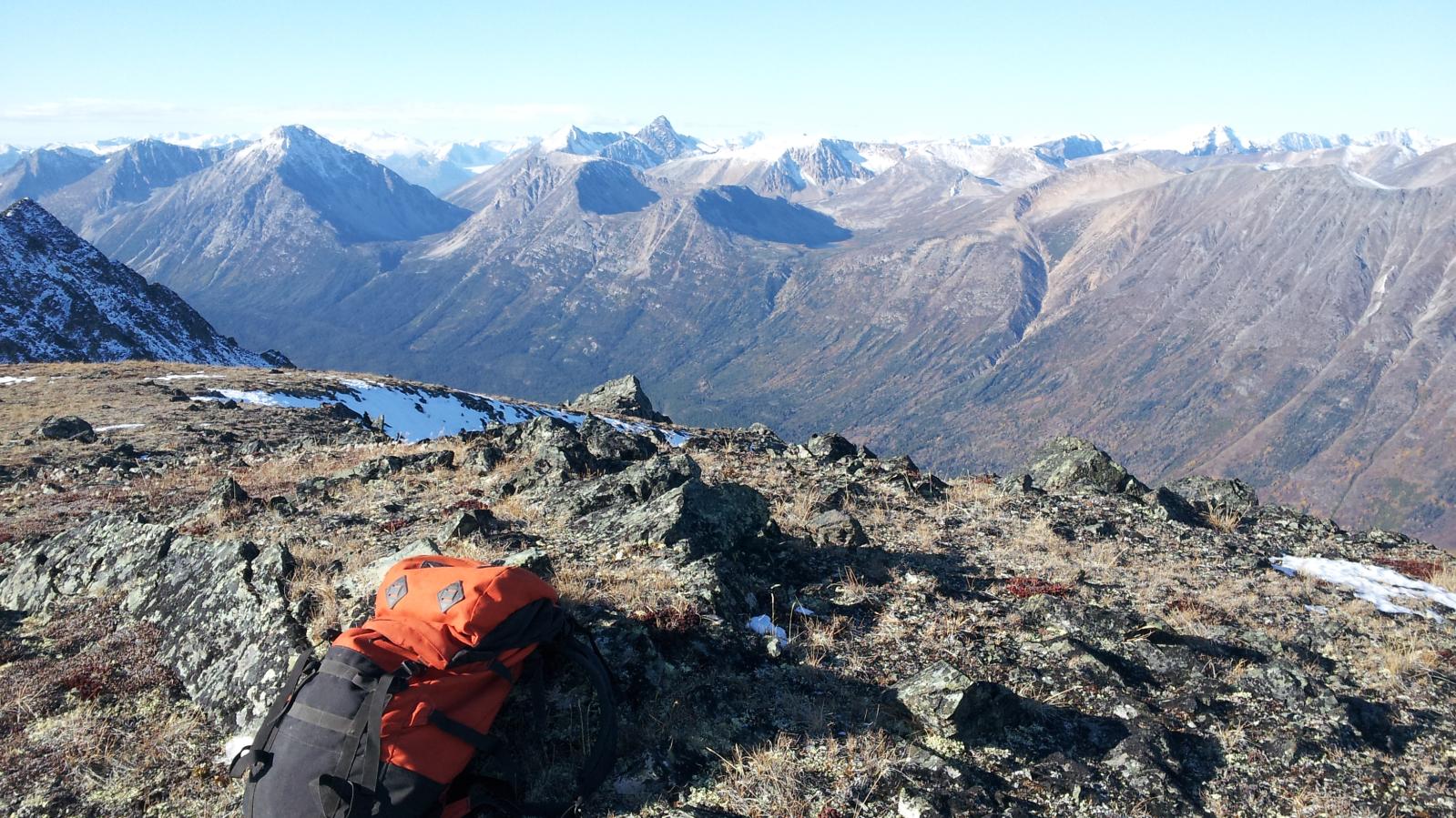 Drop off location for the start of a day of exploration in NW BC