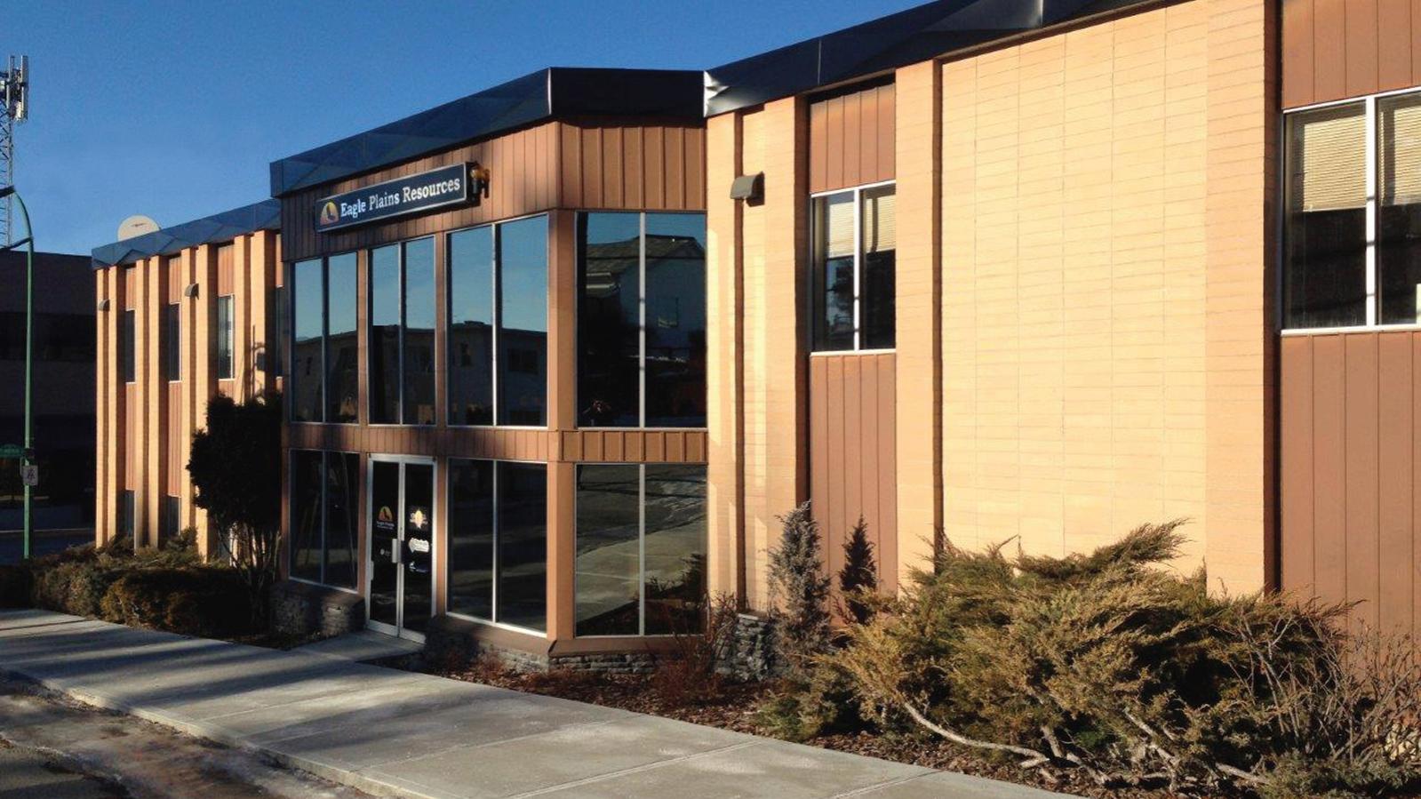 Eagle Plains Office Building in Cranbrook, BC.