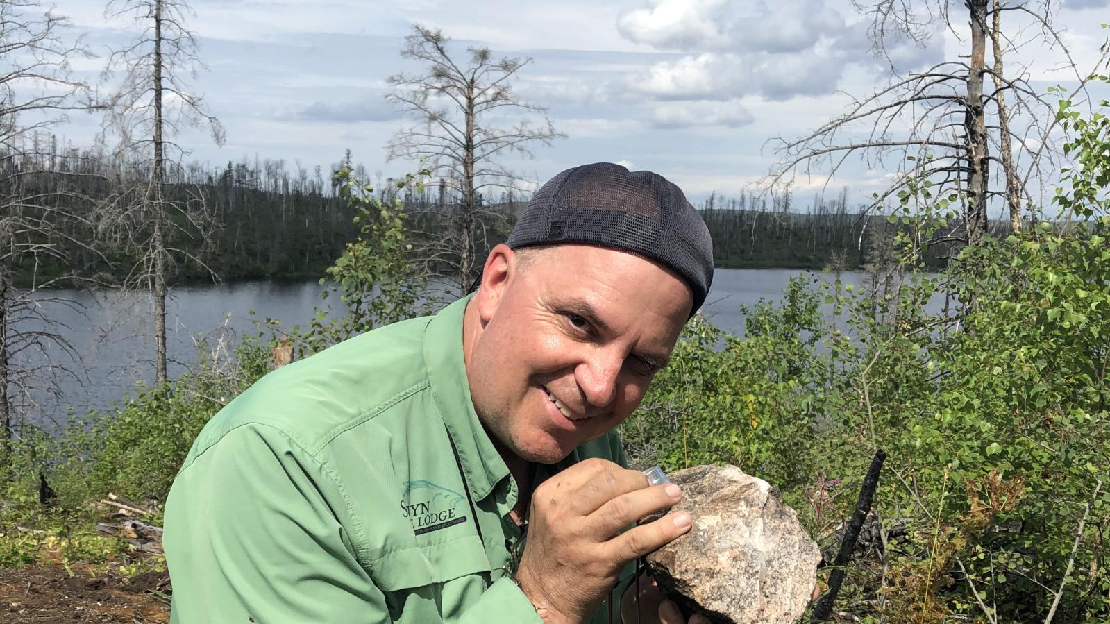 Exploring Outcrop at the Olson Gold Project in Northern Saskatchewan