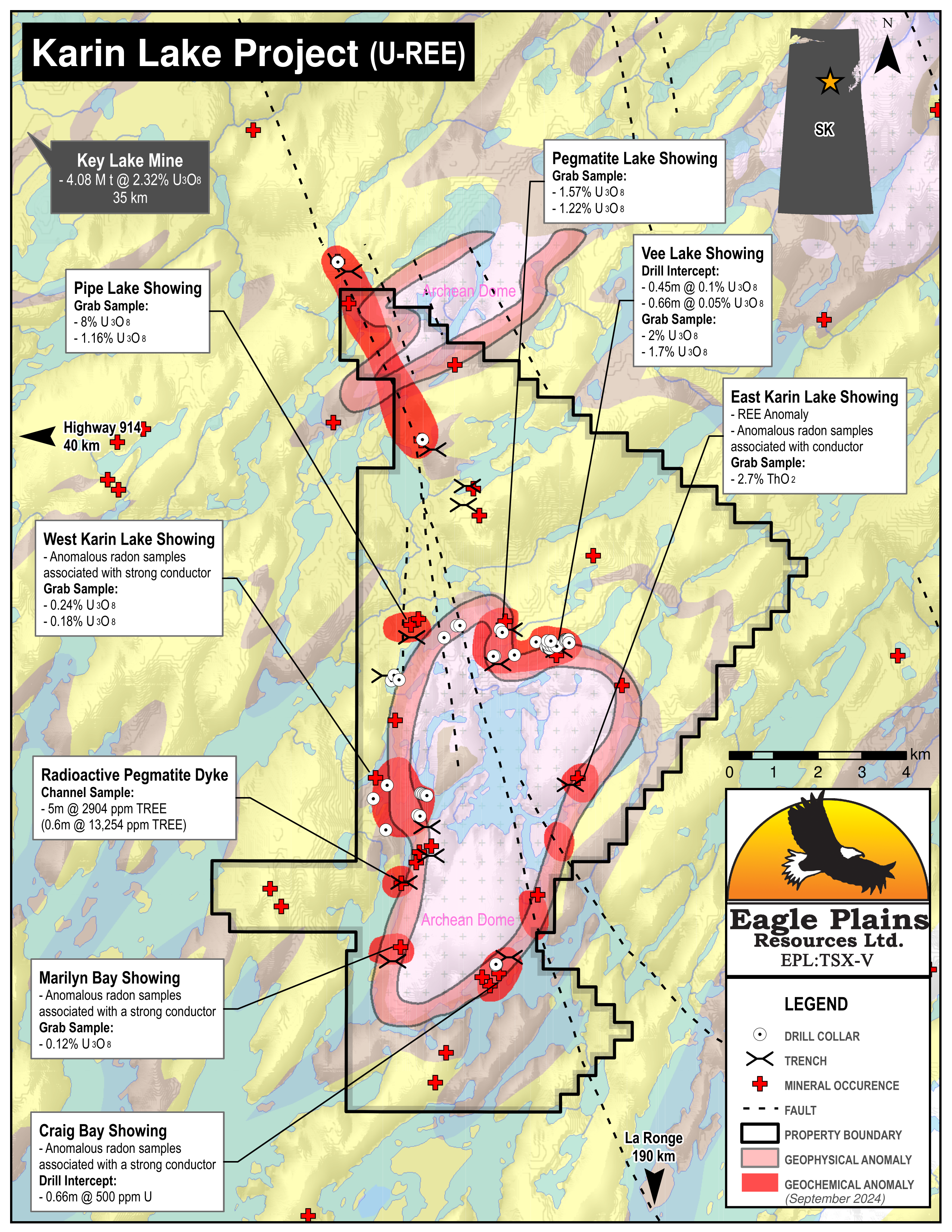 KarIn Lake Uranium Project - Eagle Plains Resources 