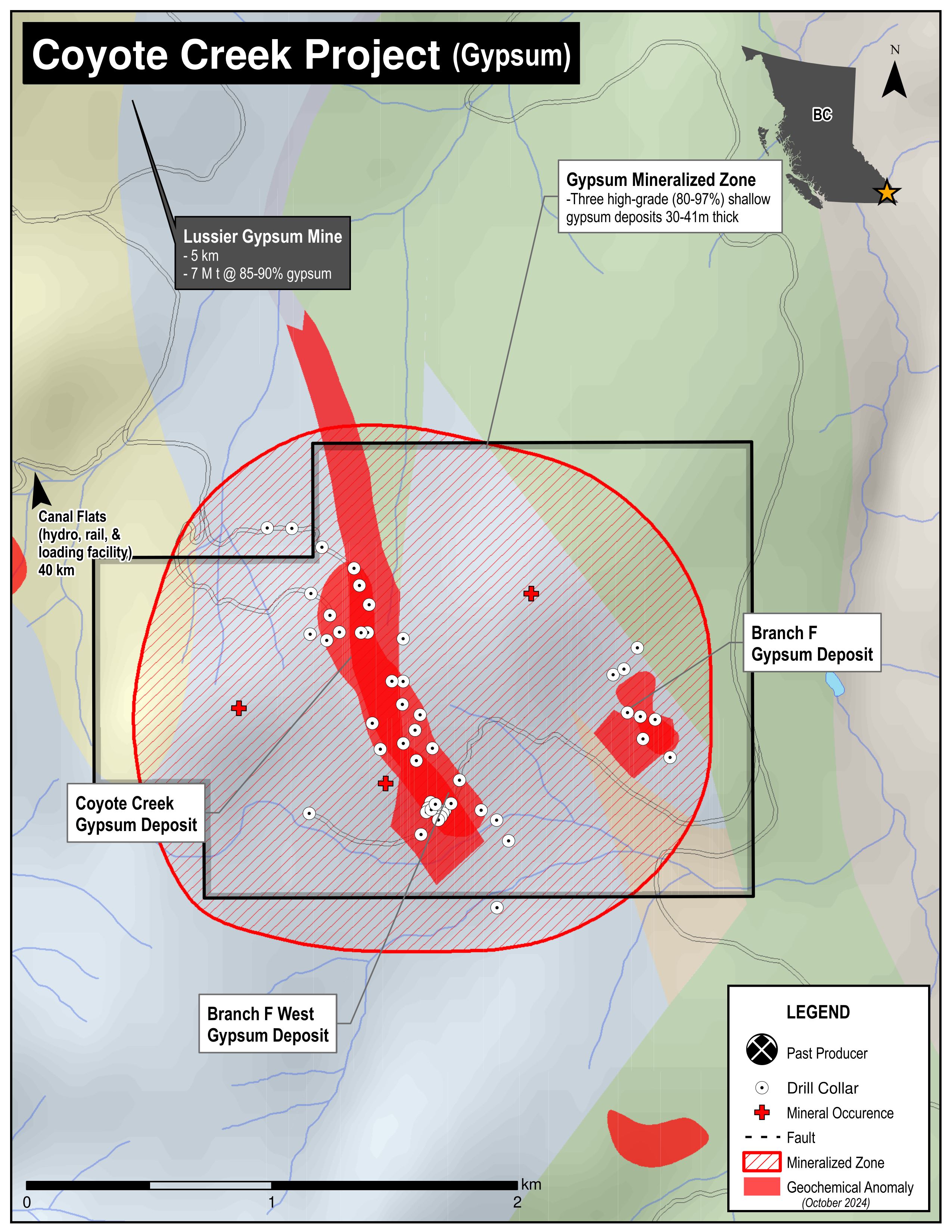 Coyote Creek Project Map