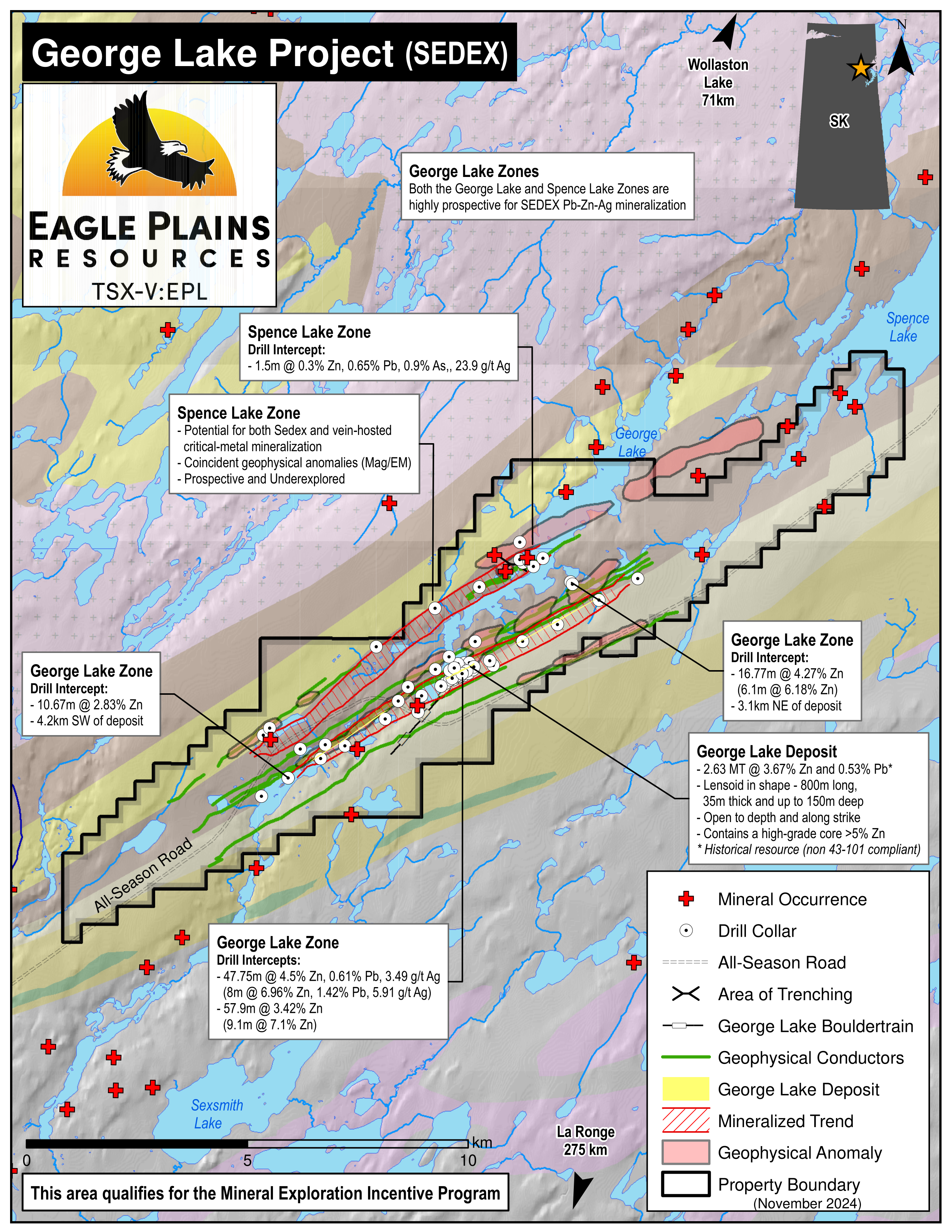 George Lake Project Map