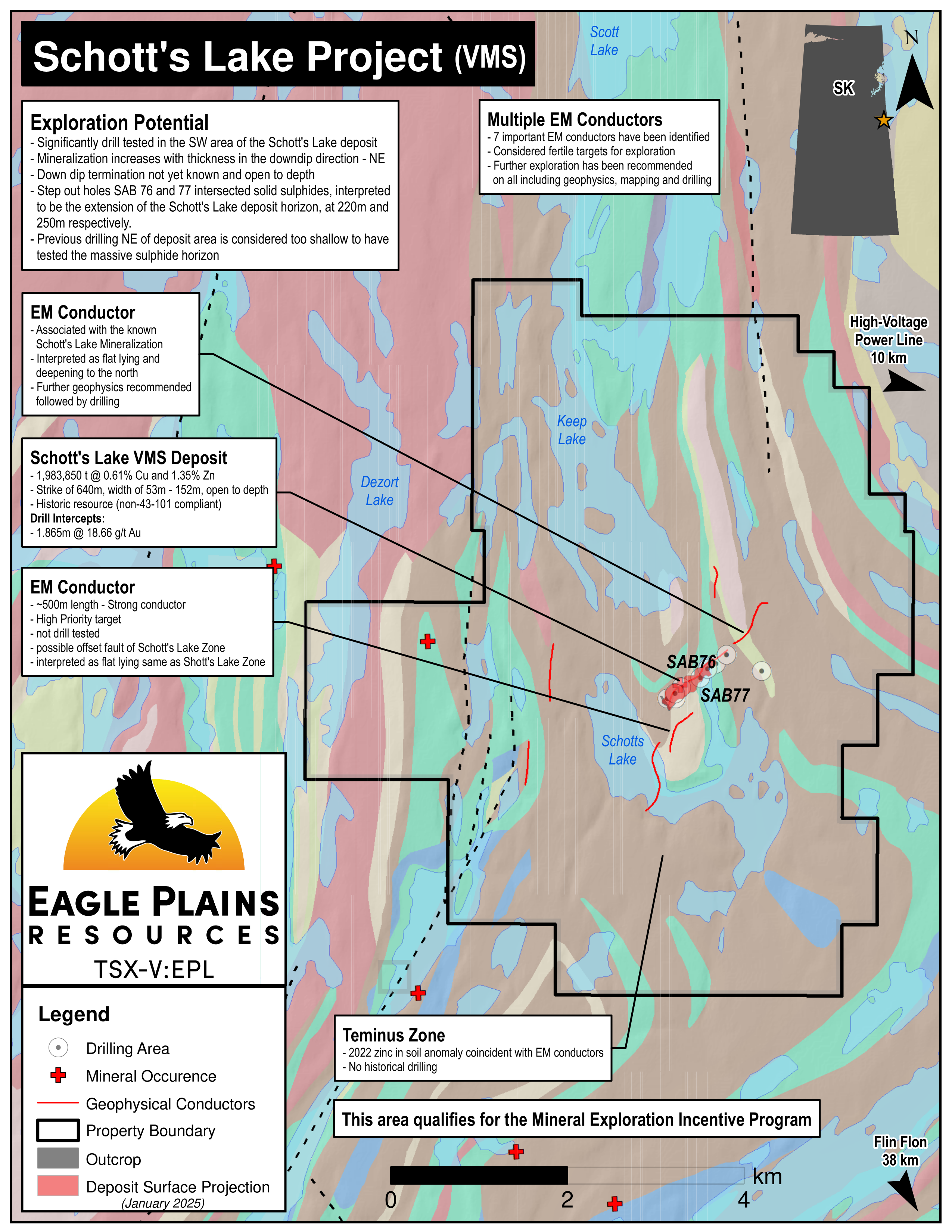 Schott's Lake Project Map