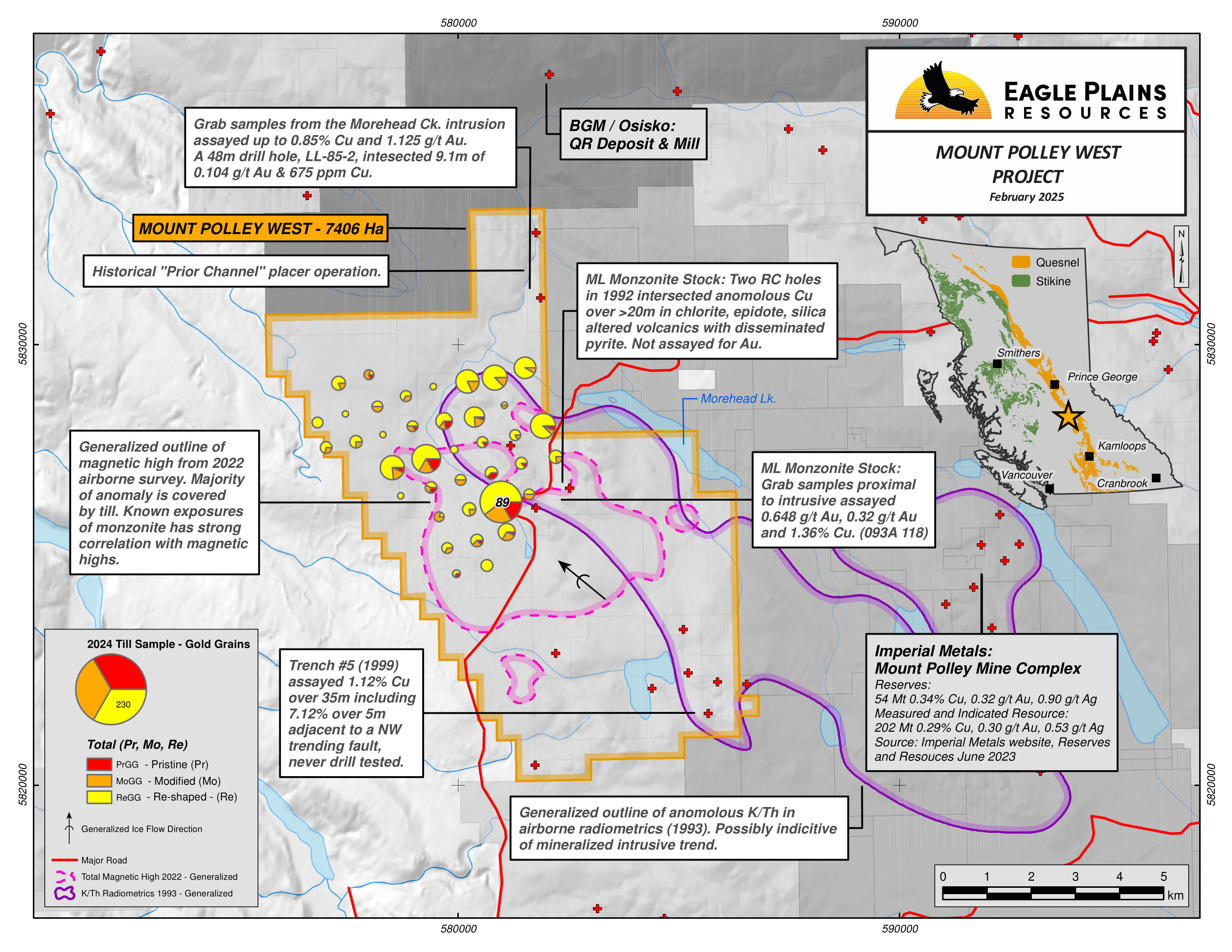 Mount Polley West - Project Map