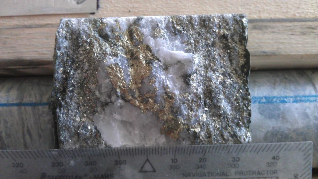 Mineralized Rock Sample from Acacia Property 2012