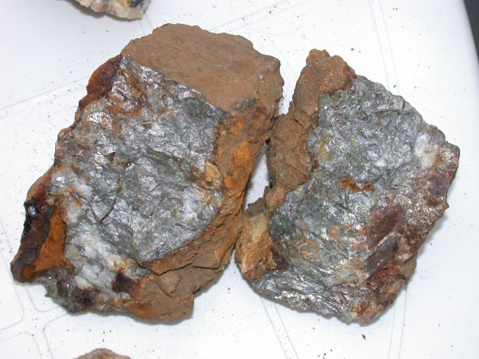 Samples from an Arseno Pyrite Vein Near the Hat Zone of the Kalum Project in Northwestern British Columbia