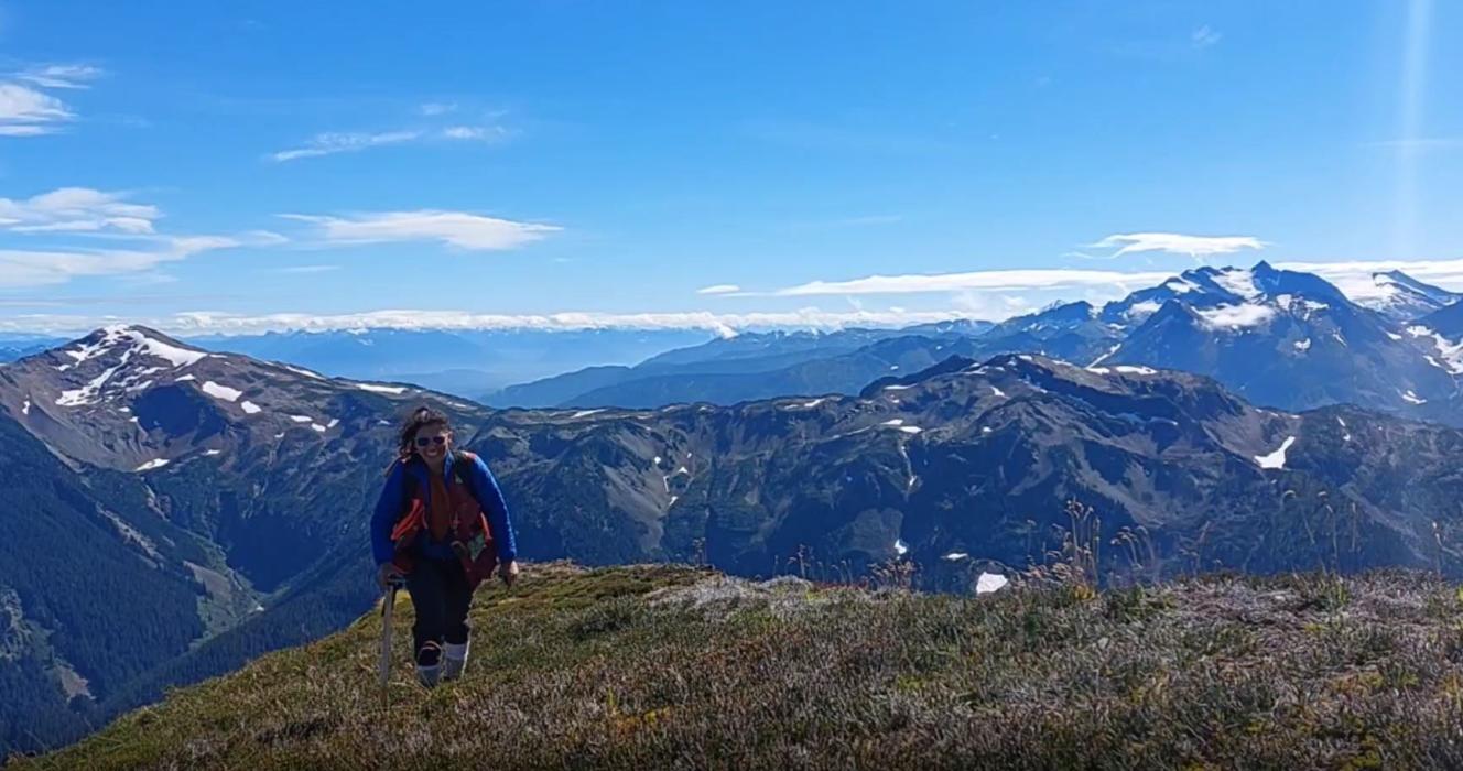 Alpine Meadow Traversed During a Mineral Exploration Program in British Columbia