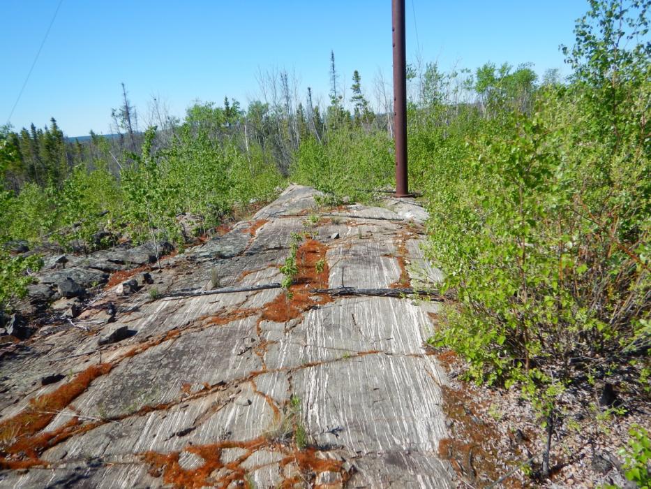 Outcrop Exposure at Pine Channel Northern Saskatchewan