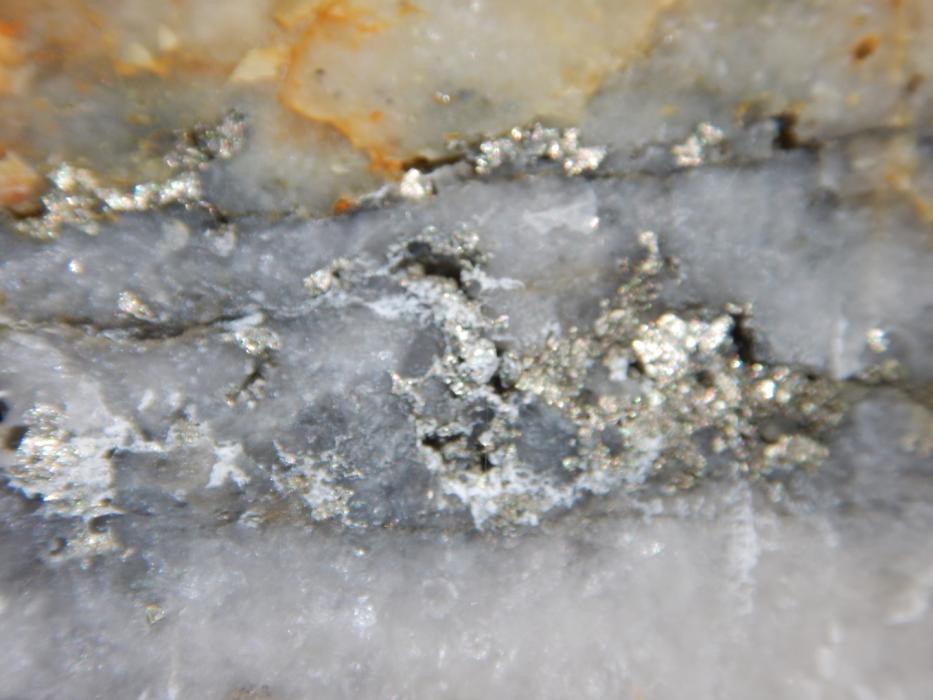 Mineralized Quartz Outcrop at Pine Channel Northern Saskatchewan